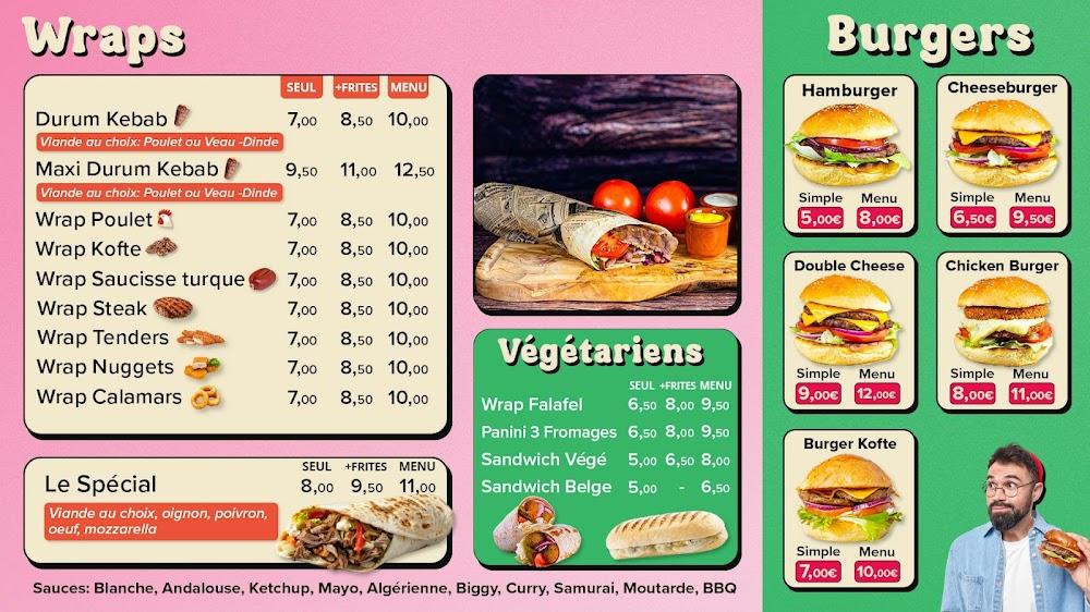 Le Green Kebab - NANCY - Menu Image 1