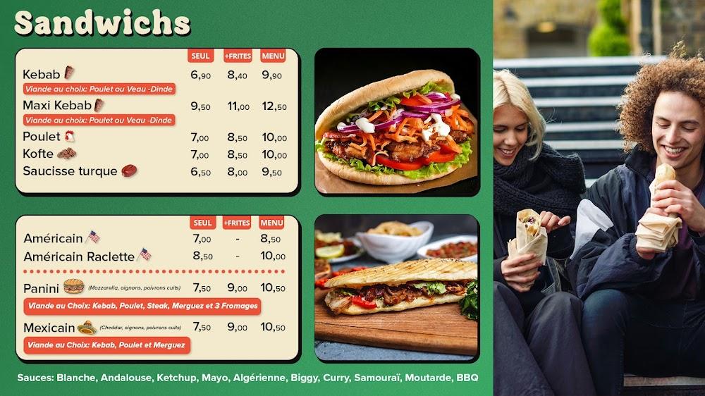 Le Green Kebab - NANCY - Menu Image 4